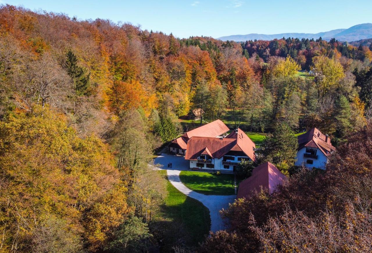 Domacija Seruga Countryside Hotel Novo Mesto Buitenkant foto