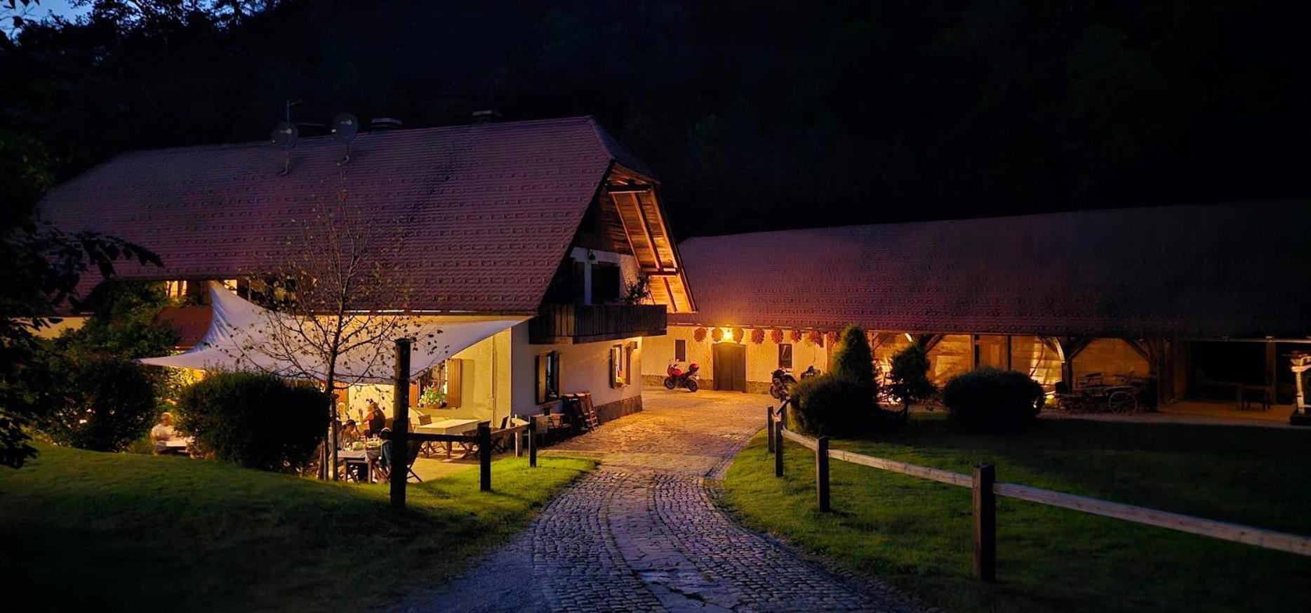 Domacija Seruga Countryside Hotel Novo Mesto Buitenkant foto
